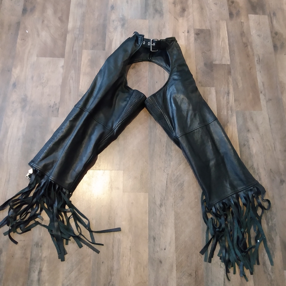 Leather chaps